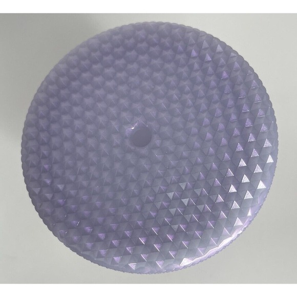 Starbucks Winter 2021 Icy Lilac Studded Bling 16 Oz Tumbler Cup NO Straw NWOT - Picture 2 of 4